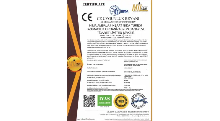 CE CERTIFICATE